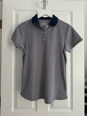 NWOT VINEYARD VINES PERFORMANCE PIQUE POLO Navy Size XS